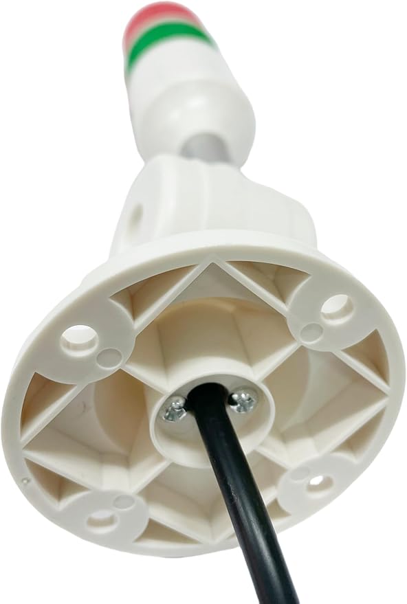 Multi-Layer Industrial Signal Lights 2 Colors Alarm Machine Indicator, Sound and Light Alarms, 24V DC (2-Layer)