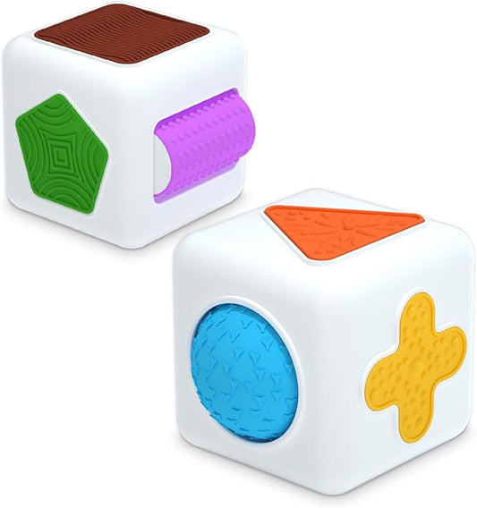 Fidget Sensory Toys for Kids & Adults – Sensory Textured Stress Relief Toys for Autism, ADHD, and Anxiety – Small Quiet Classroom Prizes & Calming Tools