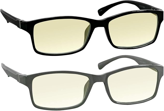TruVision Readers - 9601 Computer Reading Glasses w Blue Light, Anti Reflective, Acrylic Lenses