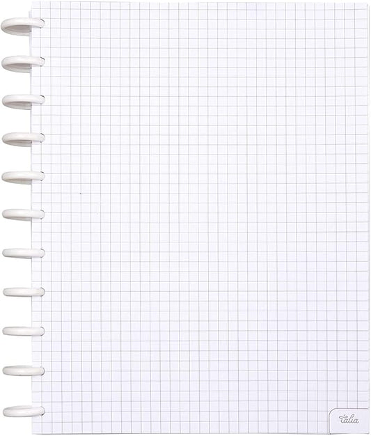 Talia Discbound Notebook Refills (Grid Pages, Letter (8.5in x 11in))