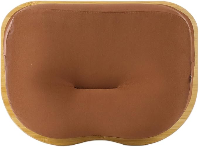 SUMISKY Bamboo Lap Desk for Laptop with Cushion, Portable Laptop Stand with Phone Hoder & Anti-Slip Stopper-Fits up to 15 inch for Home Office Students Use