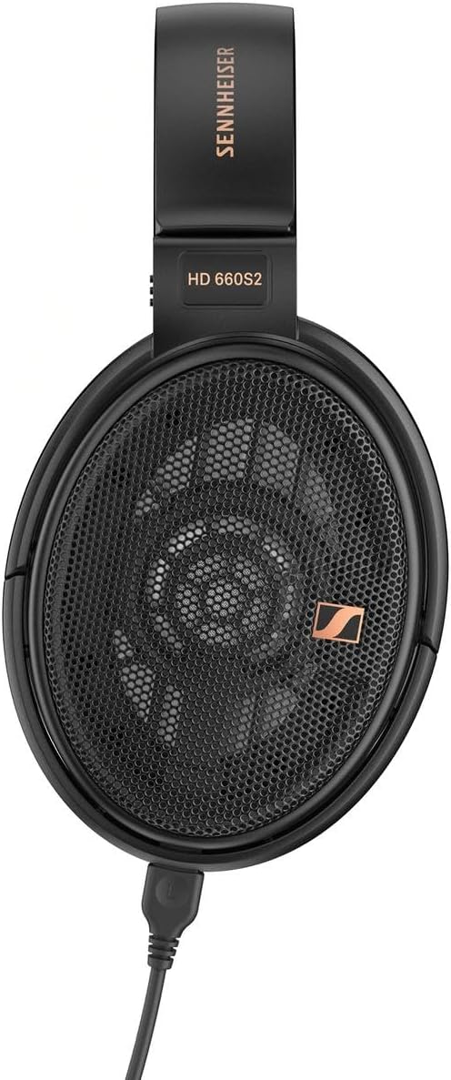 Sennheiser Consumer Audio HD 660S2 - Wired Audiophile Stereo Headphones with Deep Sub Bass, Optimized Surround, Transducer Airflow, Vented Magnet System and Voice Coil – Black