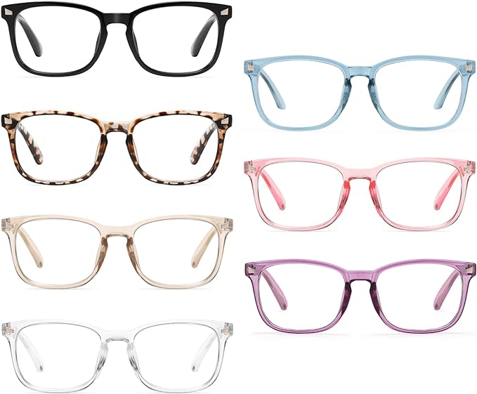 CCVOO Reading Glasses for Women/Men, Eyeglasses, Blue Light Readers for Women/Men, Computer Eye Glasses, Cheaters