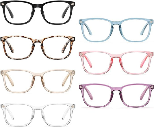 CCVOO Reading Glasses for Women/Men, Eyeglasses, Blue Light Readers for Women/Men, Computer Eye Glasses, Cheaters