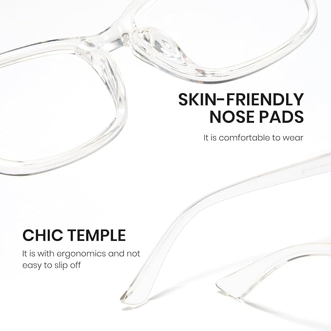 Cyxus Blue Light Glasses for Men Women Reduce Eye Strain UV Blocking for Computer Screen 8082