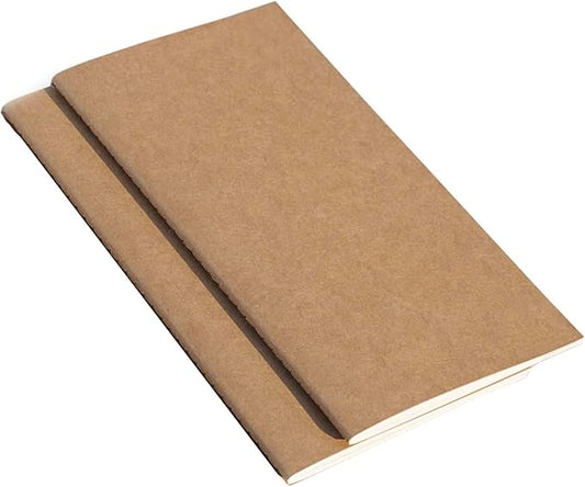 Wanderings A5 Traveler's Notebook Calendar Refill Inserts - 8 1/4 x 5 5/8 (21cm x 14.2cm) - January - December 2026 - A5 Calendar Planner Refills For Leather Travel Journals, Diaries and Planners