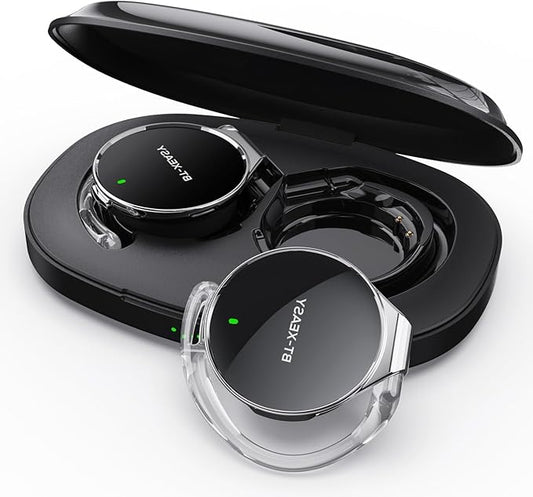 Wireless Bluetooth 5.4 Over-Ear Headphones with Ear Hook, Dual Device Simultaneous Connection, Clip-On Ear Design, Lightweight Earbuds for Sports/Running/Gym