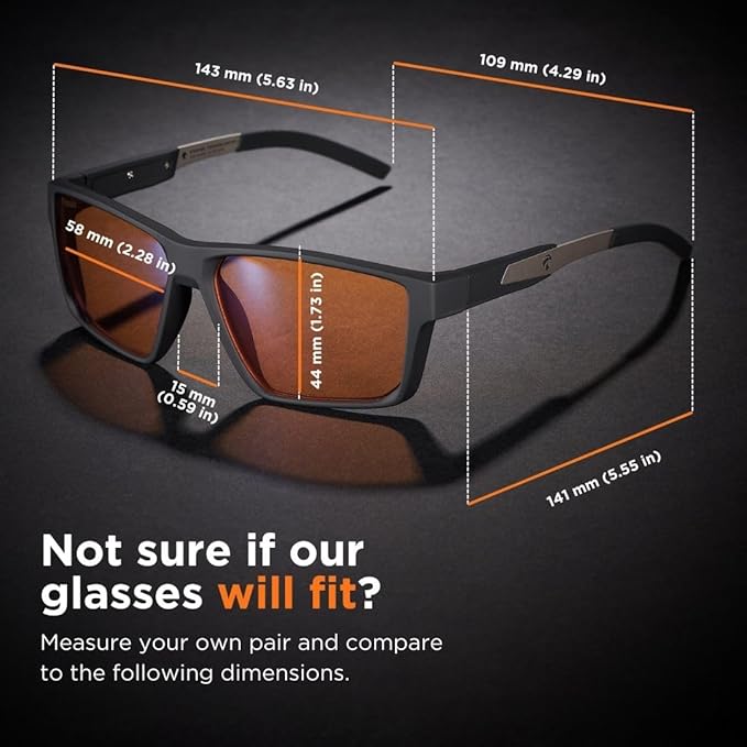 Horus X - Gaming Glasses | Blue Light Blocking Computer Screen Glasses | Anti Fatigue & Eyestrain for Men and Women