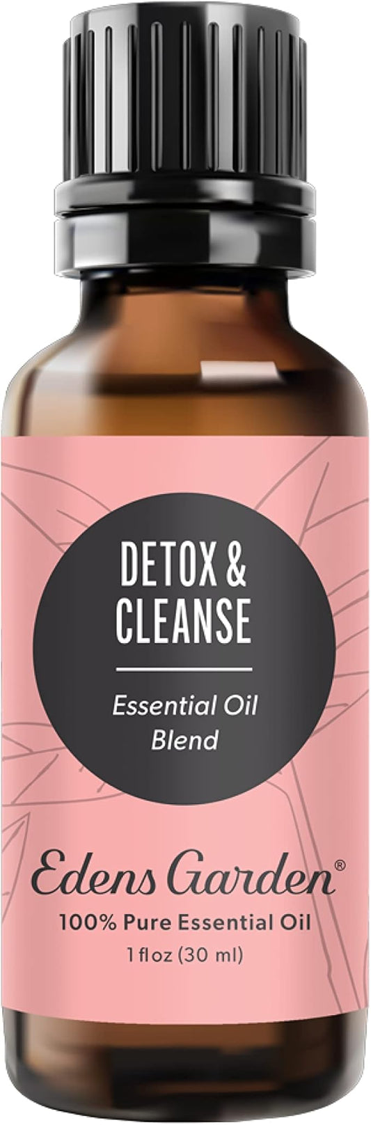 Edens Garden Detox & Cleanse Essential Oil Blend- 100% Pure Premium Grade, Undiluted, Natural, Therapeutic, Aromatherapy, The Best for Skin, Humidifiers, Kid Safe 30 ml (1 fl oz)