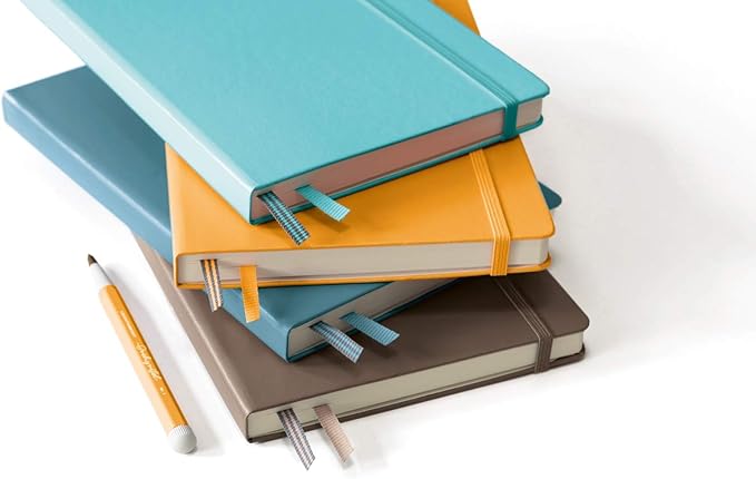 LEUCHTTURM1917 - Notebook Hardcover Medium A5-251 Numbered Pages for Writing and Journaling (Aquamarine, Dotted)