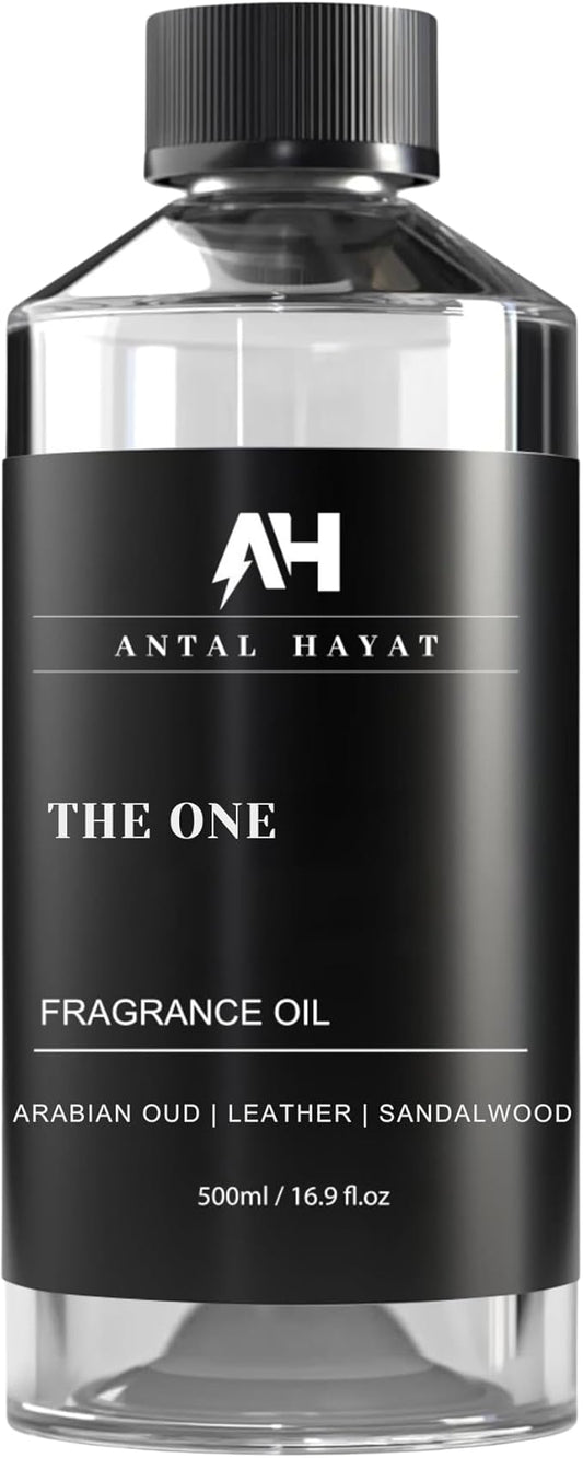 The One Hotel Scent Diffuser Oil - Aromatherapy Fragrance Inspired by 5-Star Hotels - Notes of Cardamom, Leather, Lemon with Cinnamon & Sandalwood - Inspired by Luxury Hotel The One Diffuser Scent