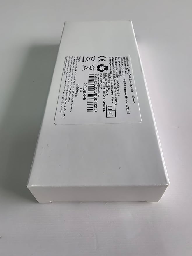 Digital Countdown Days Timer - Black Upgraded Big 999 Days Count Down Clock with Stand Strong Magnetic Back for Vacation Retirement Wedding Holiday