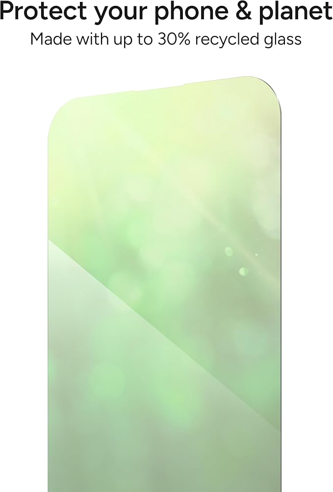 ZAGG XTR4 Screen Protector for iPhone 16e/ 14/ 13/ 13 Pro - 11x Stronger Tempered Glass, Blue Light Filtration, Anti-Reflective Technology, Graphene Reinforced, InvisibleShield, Easy Dust-Free Installation