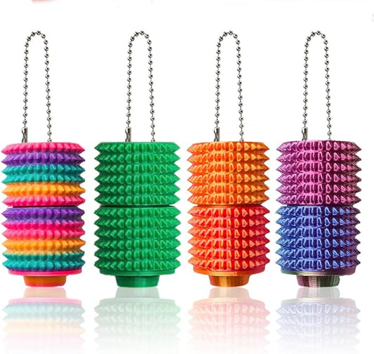 4PCS Little Ouchies Fidget Toy, Spike Roller Toy, Adults Pain stim Fidget Toy, Press and Rotate Adults Spiky Sensory Toys, Portable ADHD Toys, Novelty Gifts