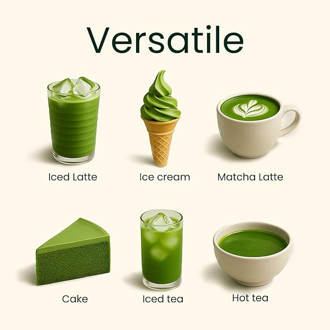 Heapwell Japanese Matcha – Premium & Ceremonial & AAA Grade Matcha Tea | Authentic Japanese Origin (1lb (453g), Premium Grade)