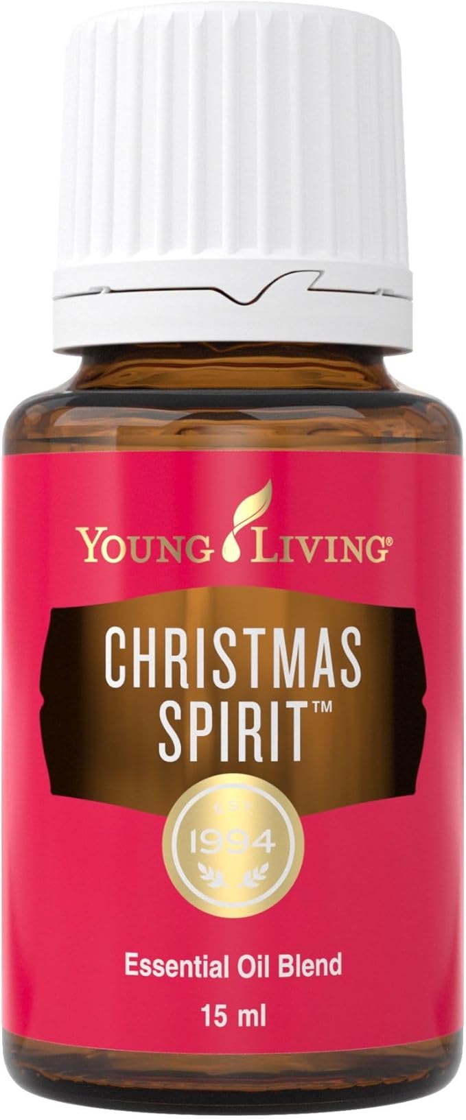 Young Living - Christmas Spirit 15 ml | Festive Essential Oil Blend for Diffusers | Aromatherapy for Holiday Cheer, Winter Memories, & Natural Air Freshening