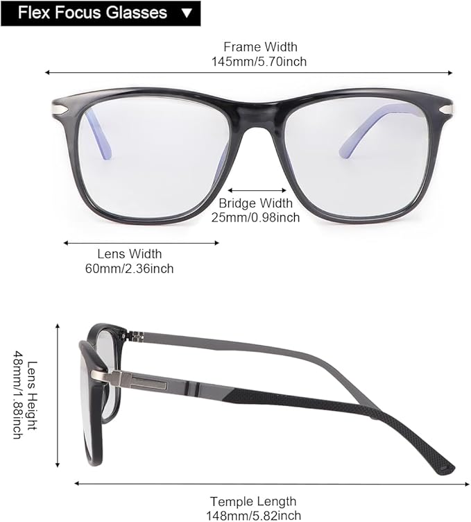 MIRYEA Spring Hinge Photochromic Gray Sunglasses Blue Light Blocking Glasses for Men Women Day Night Gaming TV Phones Computer Eyeglasses UV400 Protection Anti Glare Lightweight TR90 Full Rim Eyewear