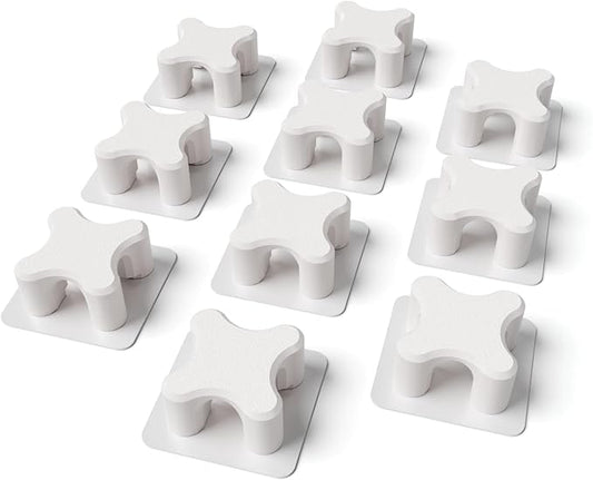 Magnetic Cable Organizer – Desktop Multipurpose Cord Keeper & Cable Management Clip for Home & Office