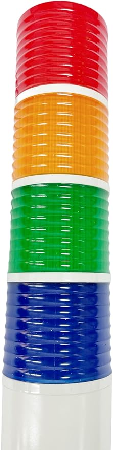 Multi-Layer Industrial Signal Lights 4 Colors Alarm, Sound and Light Alarms, 24V DC (4-Layer)