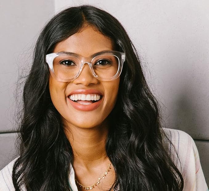 Peepers by PeeperSpecs Oprah's Favorite Center Stage Women's Oversized Blue Light Blocking Reading Glasses