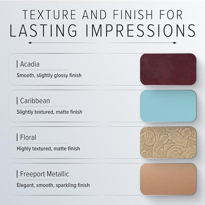 Gallery Leather Academic Planner 2025-2026, Teacher and Student Weekly Monthly Planner, Elegantly Bound Calendar with Gold-Gilded Page Edges, 18 Months - Acadia Navy - US Navy - 9x7"