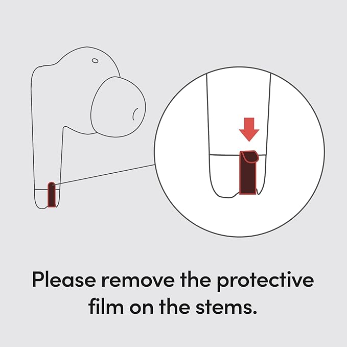 Palm Buds Pro with Protective Case, Lightweight and Comfortable True Wireless Noise Cancellation Earbuds, Deep Bass, 6-Microphones, Hybrid ANC, Ambient Mode, Clear Calls, IPX4, 24h+ Playtime, BT 5