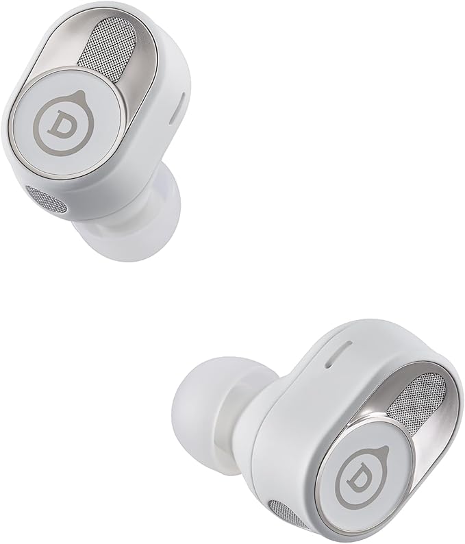 Devialet - Gemini II True Wireless Earbuds - Iconic White - Audiophiles - Daily Music & Commute - Pristine Audio Fidelity Sound Clarity and Effective Noise Cancellation.