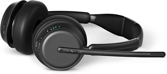 EPOS IMPACT 1060 Double-Sided Wireless Office Headset With Microphone, EPOS AI Noise Cancellation, Super Wideband Audio, Bluetooth, Comfortable Fit, Perfect For Clear Calls In Busy Workspaces