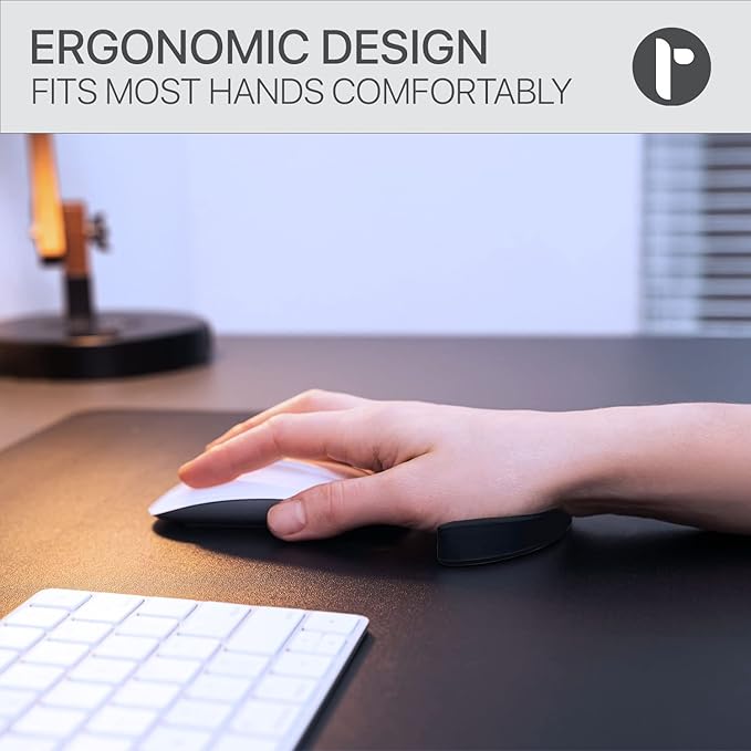 Glider V3 2025 - Ergonomic Gliding Palm Rest, Wrist Rest for Mouse, Sliding Wrist Pad That Moves with Your Mouse, Physician Designed for Carpal Tunnel Syndrome, Lightweight Wrist Rest