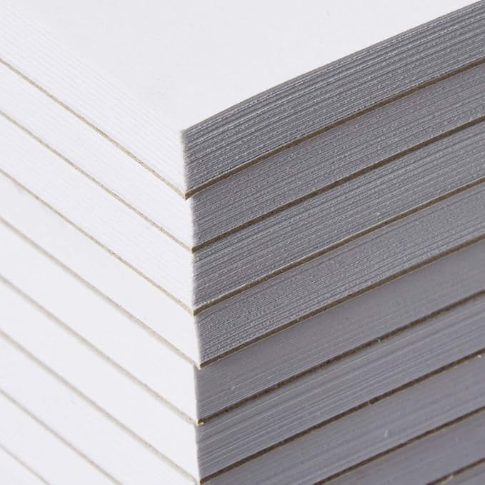 MADE IN USA – Debra Dale Designs 5"x7" White Note Pads – 13 Unruled Memo Pads for Professionals – Notepads for Work & Home Use