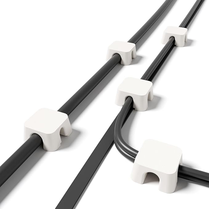 Magnetic Cable Organizer – Desktop Multipurpose Cord Keeper & Cable Management Clip for Home & Office