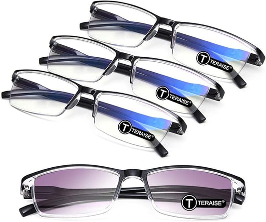 TERAISE Fashion Anti-blue light Reading Glasses Men Women Computer Reader