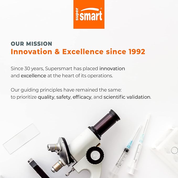 Supersmart - Stress Relief Formula (All-in-1) - 100% Natural Supplement - with Passion Flower, Polygala Tenuifolia | Non-GMO & Gluten Free - 90 Vegetarian Capsules