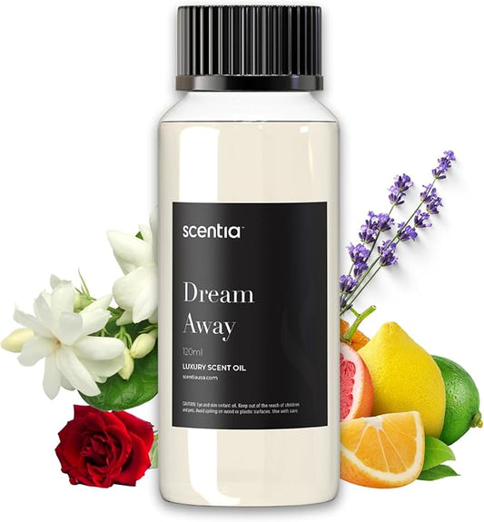 Fragrance Oil Blend, Inspired by Iconic Perfume, Home Luxury Scents, Essential Oil blend for Aromatherapy Diﬀusers, Humidifiers & Candle Making -Dream Away|120ml | 4.06 Fl Oz, Mothers Day Gift