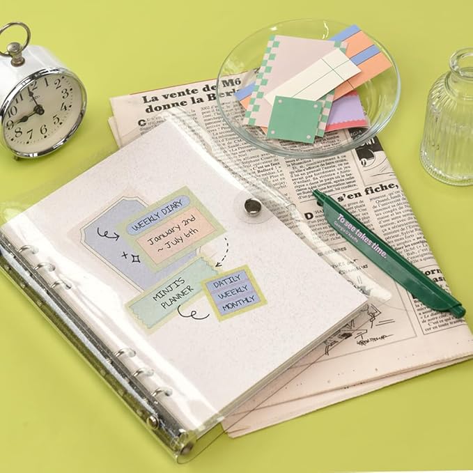 Monolike Message & Label Sticker Pack Series.2 (102Pcs) - Variety Pack, Journal, Scrapbook, Waterproof, Fancy Sticker