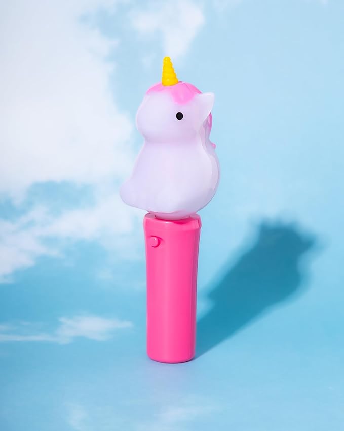 Cool Things Mini Light Up Spinner Toy Wand for Kids - Spinning Lights & Colors - Fun Gift, Summer Toys, Party Entertainment, Autism Sensory Rooms, Classroom Prizes (3 Pack- Fantasy Friends)