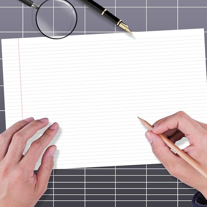 Yaridar (3-Pack 17" x 11" Legal Pads, 25 Sheets/50 Pages Per Legal Note Pads, Line Notepads, 100Gsm White Line Paper