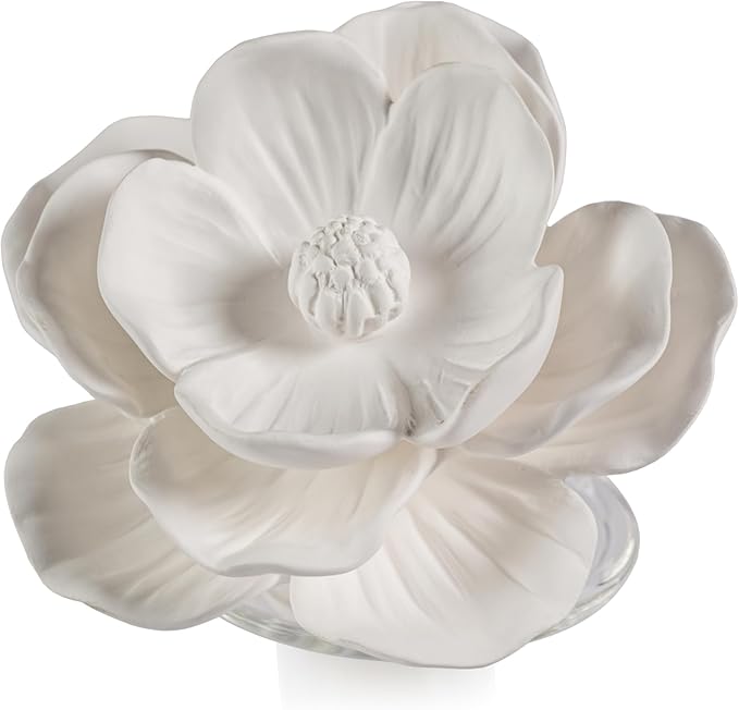 Zodax Mini Grand Casablanca Porcelain Diffuser, Apricot Bloom