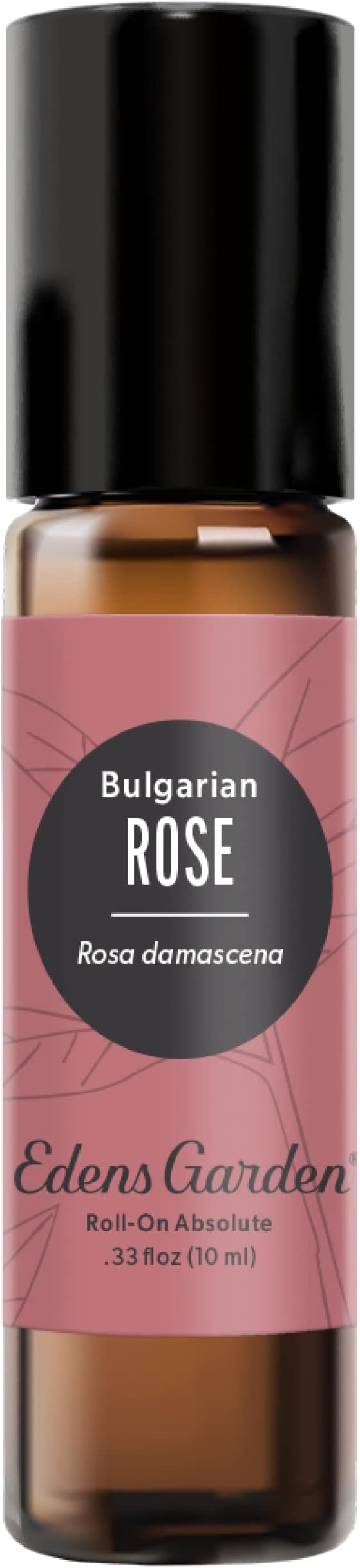 Edens Garden Rose- Bulgarian Absolute Essential Oil Roll-On- 100% Pure Premium Grade, Natural, Therapeutic, Aromatherapy, Kid & Skin Safe, The Best for Body, Wellness Pre-Diluted 10 ml (.33 fl oz)