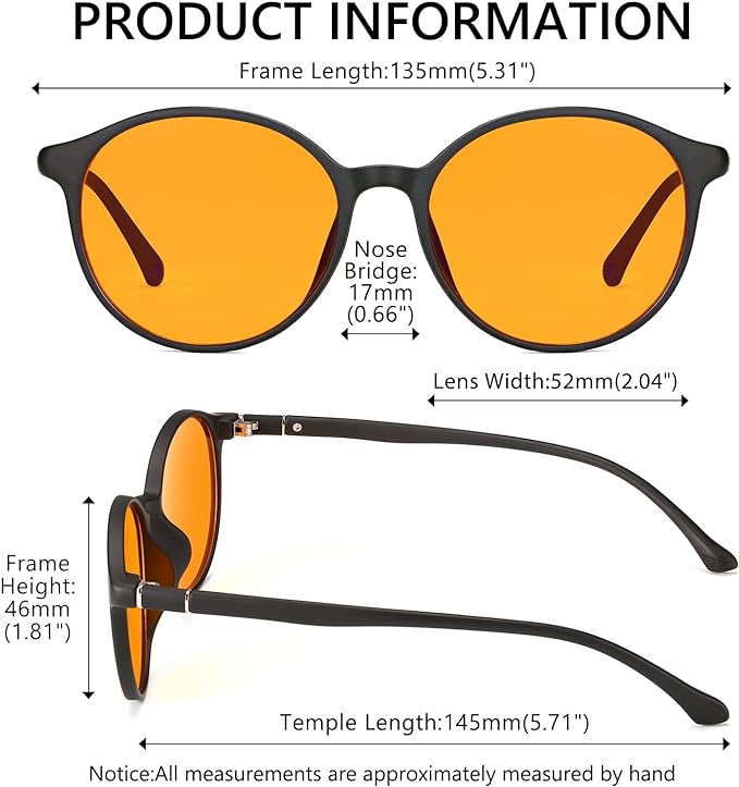 LIKSMU Blue Light Blocking Glasses Computer Gaming TV Phone Sleeping Glasses Women Men Professional Filter Anti Eyestrain