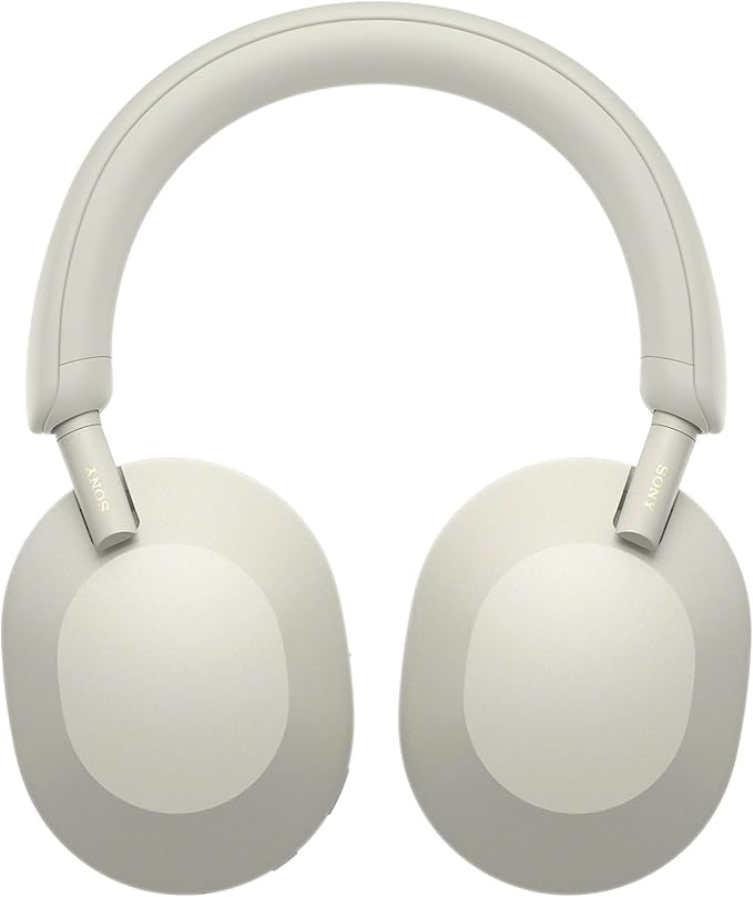 Sony WH-1000XM5 Premium Noise Canceling Headphones, Auto NC Optimizer, 30-Hour Battery, Alexa Voice Control, Silver