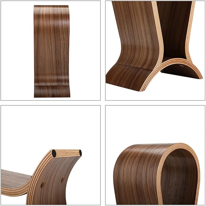 Headphone Stand Wood, Headset Stand for Desk, Walnut Gaming Headphone Holder Compatible for Sennheiser, Bose, Beats, Razer, AKG, Airpod Max, HyperX, Sony PS4 et.