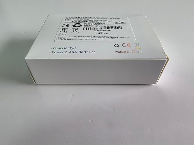 Digital Dual Kitchen Timer, 3 Channels Countdown Triple Timer for Cooking, Magnetic Memory-Preset Large-Display Adjustable Alarm Volume, Multi Times Management, 3A Battery Included, Green