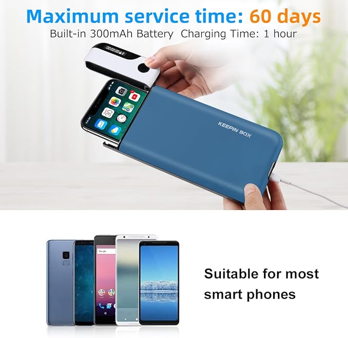 Phone Lock Box with Timer,Cell Phone Lock Box,USB Charging Type,Long-Term Continuous Use,Time Can Be Freely Set,Easy to Carry,Excessive Games,Mobile Phone Addiction