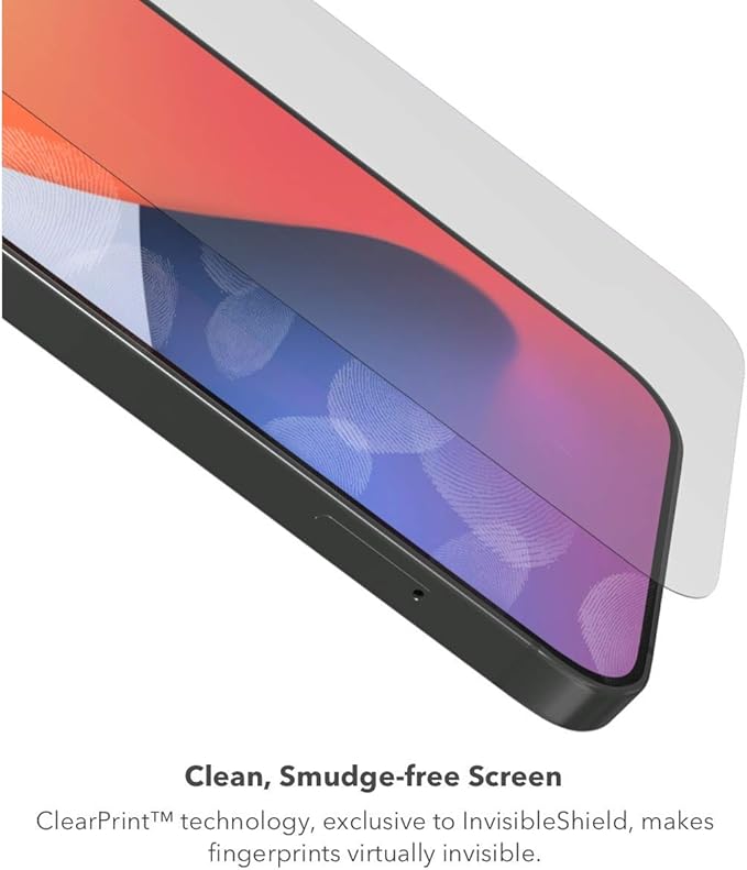 ZAGG Glass Elite Plus Screen Protector For iPhone XR/11/12/12 Pro, InvisibleShield