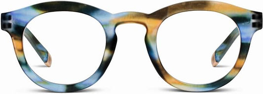 Peepers by PeeperSpecs Oprah's Favorite Women's Round Stardust Blue Light Blocking Reading Glasses