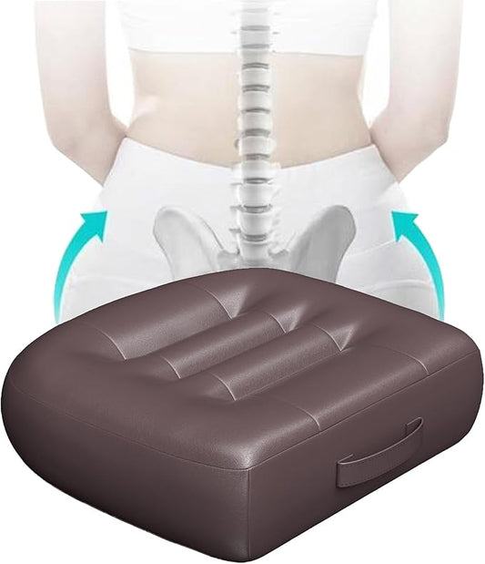 Super Thicken Car Seat Cushion for Adults/Office Chair Cushions/Butt Pillow for Car Long Sitting,Portable Car Seat Pad Fatigue Relief Suitable for Trucks,Cars,，Office Chairs,Wheelchairs（brown）