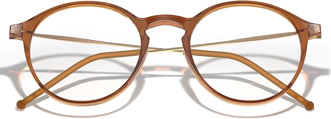 VISOONE Round Lightweight Blue Light Blocking Glasses Women Men Fashion Cute Thin Eyewear Niko