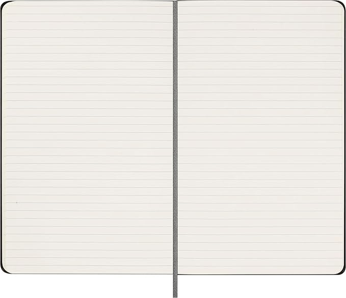 Moleskine Classic Weekly Undated Planner, Hard Cover, Large (5" x 8.25"), Black, 288 pages