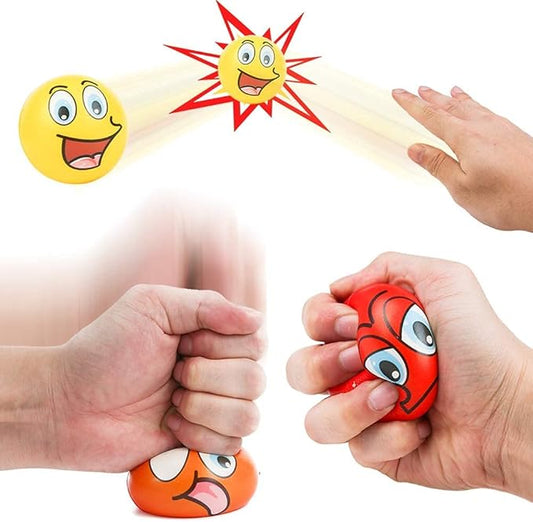 24 Pack - Mini Soft Foam Squeeze Balls, 2.5" Toy Stress Relief Bulk Educational Novelties for Kids, School, Classroom, Party Favors, Rewards (Multicolored (2.5"))